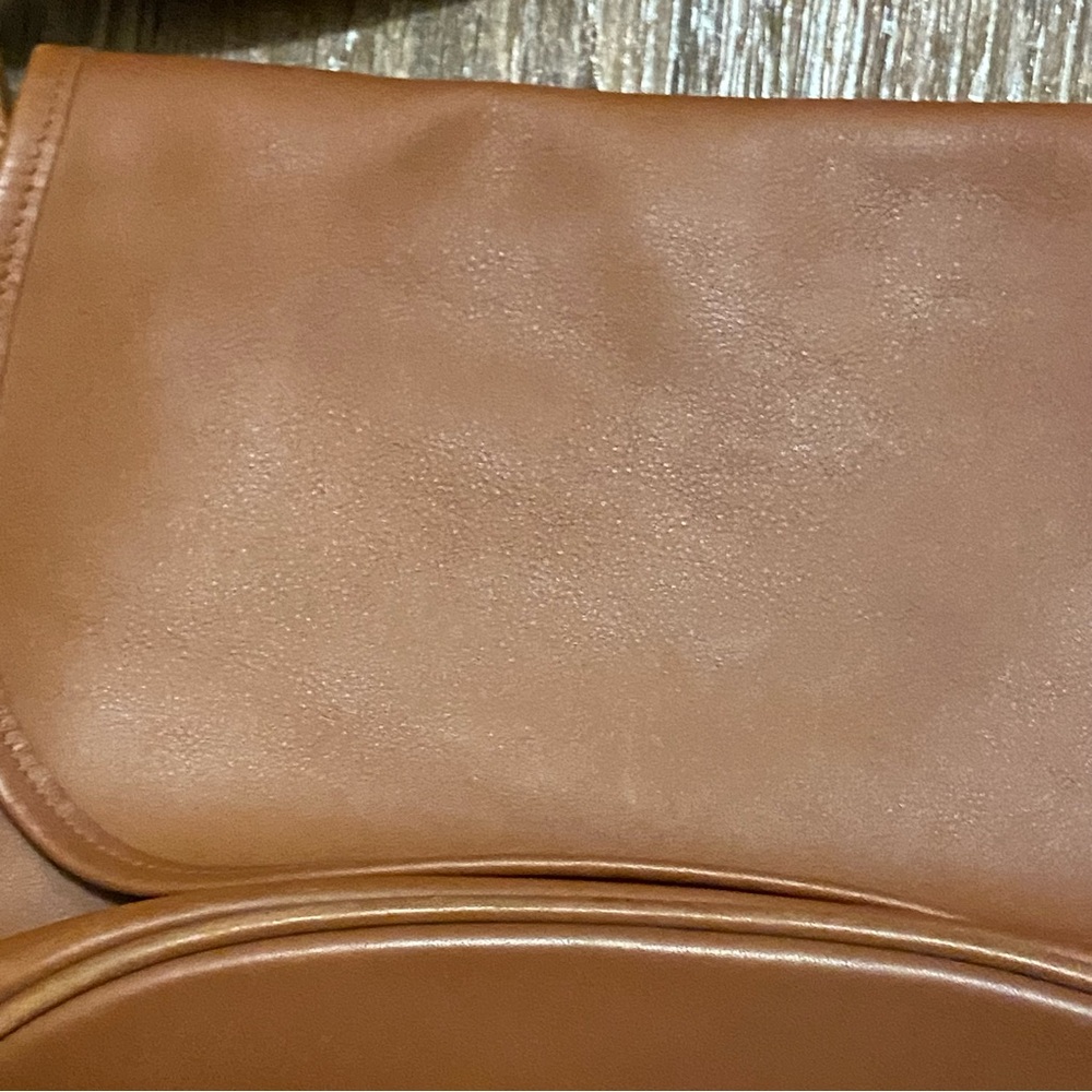 Vintage Coach Fletcher Purse Shoulder Bag Legacy Brown Leather 11x7x4 J7M 4150 - Picture 5 of 11